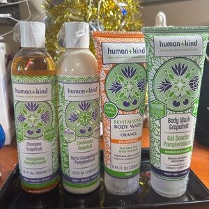 Humankind Grapefruit and Orange Bath Essentials